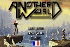 Another World (prototype) Title Screen